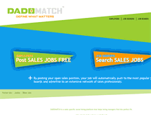 Tablet Screenshot of dadomatch.com